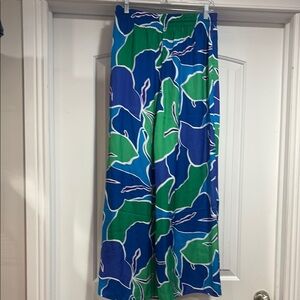 C&C California Blue and Green Pant Size S/P